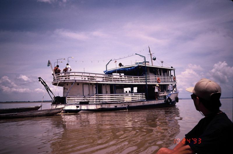  Pesquisadores vão passar duas semanas num barco semelhante ao usado em uma série de expedições realizadas nos anos 1990, no âmbito do projeto Calhamazon 