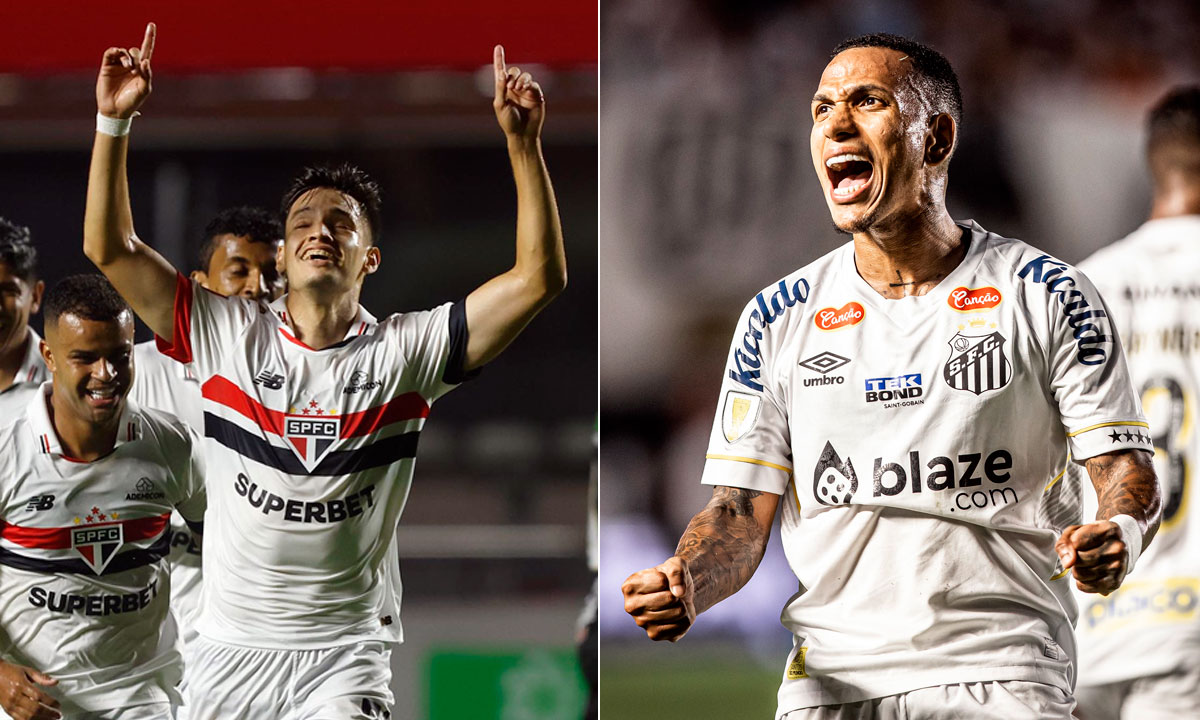 onde assistir São Paulo x Santos