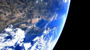Imagem da Terra captada por microssatélite da Canon