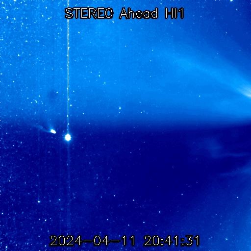 NASA capta momento que “Cometa do Diabo” se aproxima do Sol; veja