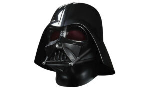 Esta é para os fãs de “Star Wars”: capacete Darth Vader com som sai 17% OFF