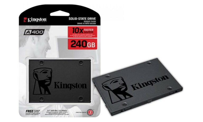 Mais espaço para seu notebook: SSD Kingston 240GB por 3x de R$ 58