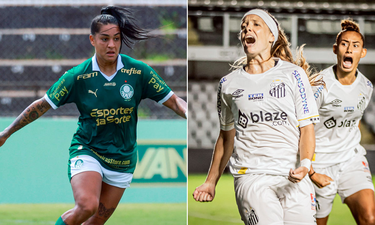 onde assistir Palmeiras x Santos feminino