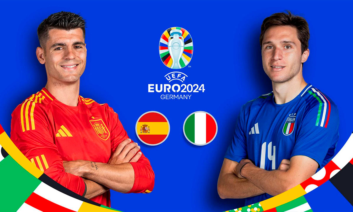 España x Italia: dónde ver el partido de la Eurocopa