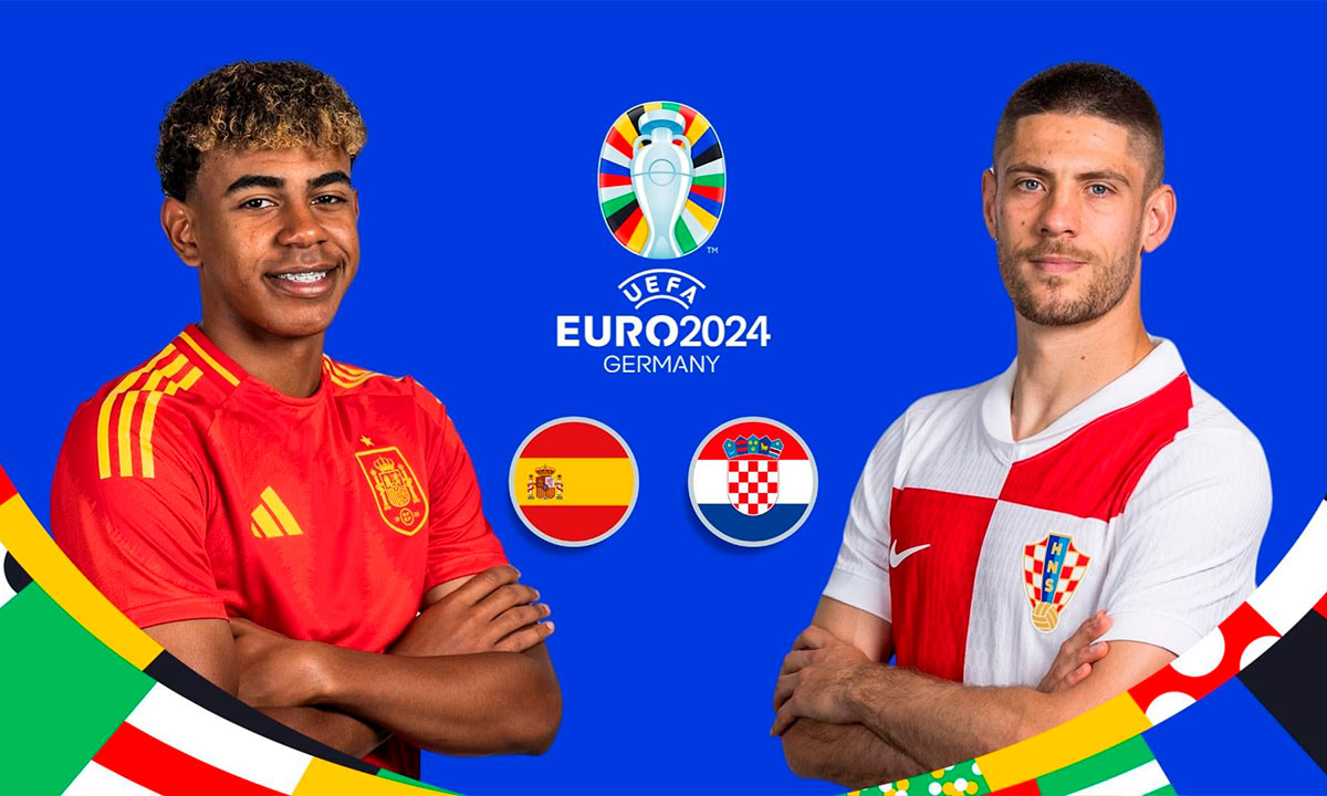 España x Croacia: dónde ver el partido de la Eurocopa