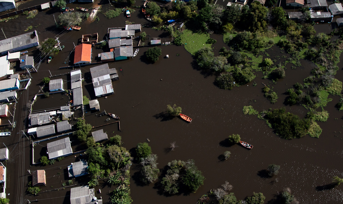 Clima chuva sul Mudanças climáticas e El Niño aumentaram frequência e intensidade da chuva que caiu no Sul