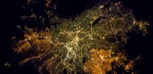 Astronauta divulga foto de São Paulo vista da ISS