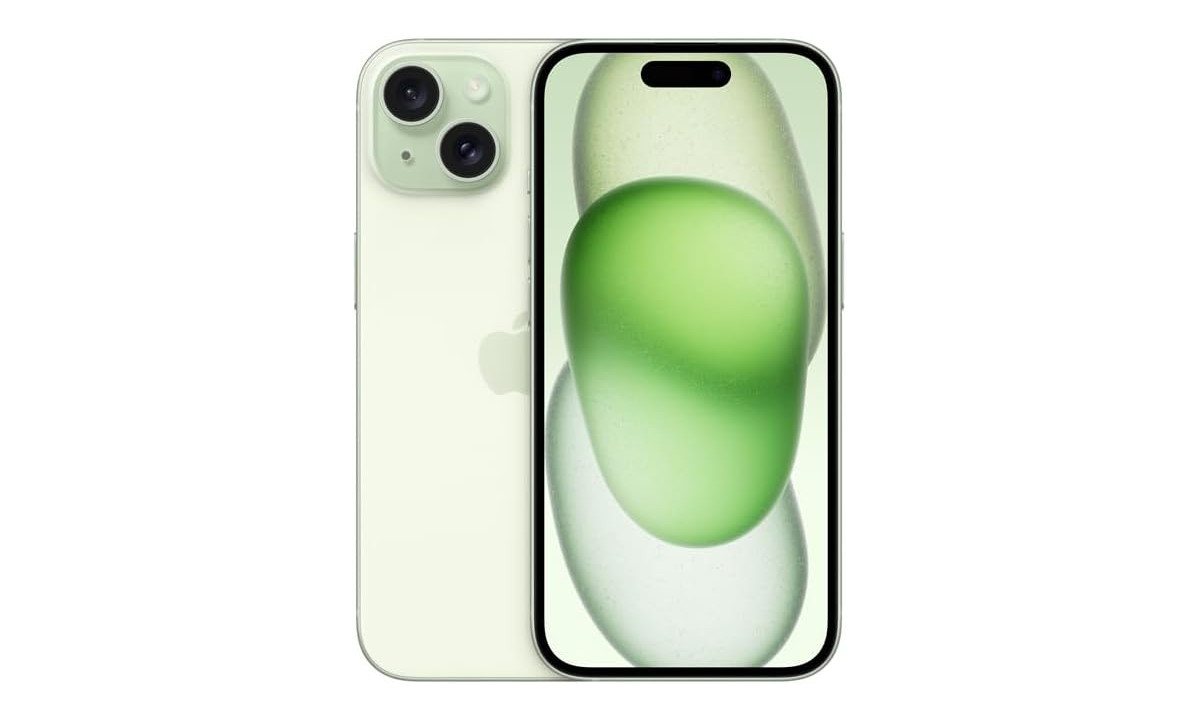 Chegou a hora de você ter o seu Apple iPhone 15 verde