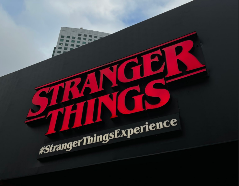 "Stranger Things: The Experience" em São Paulo.