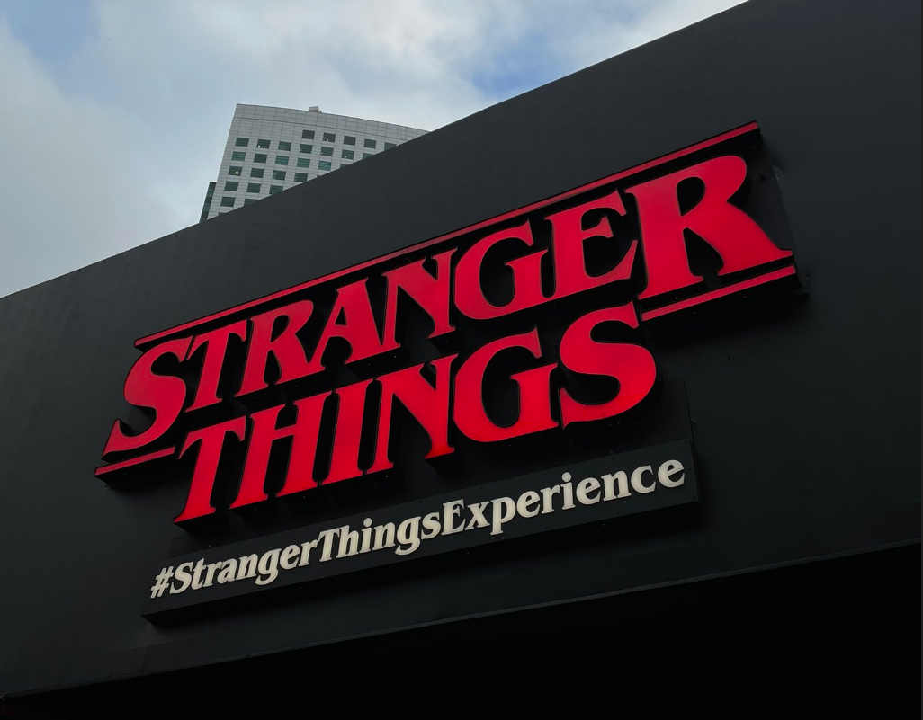 "Stranger Things: The Experience" em São Paulo.