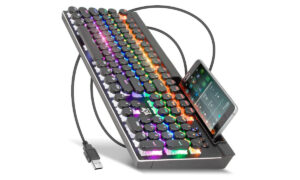 Corre: este teclado gamer vintage está 30% mais barato