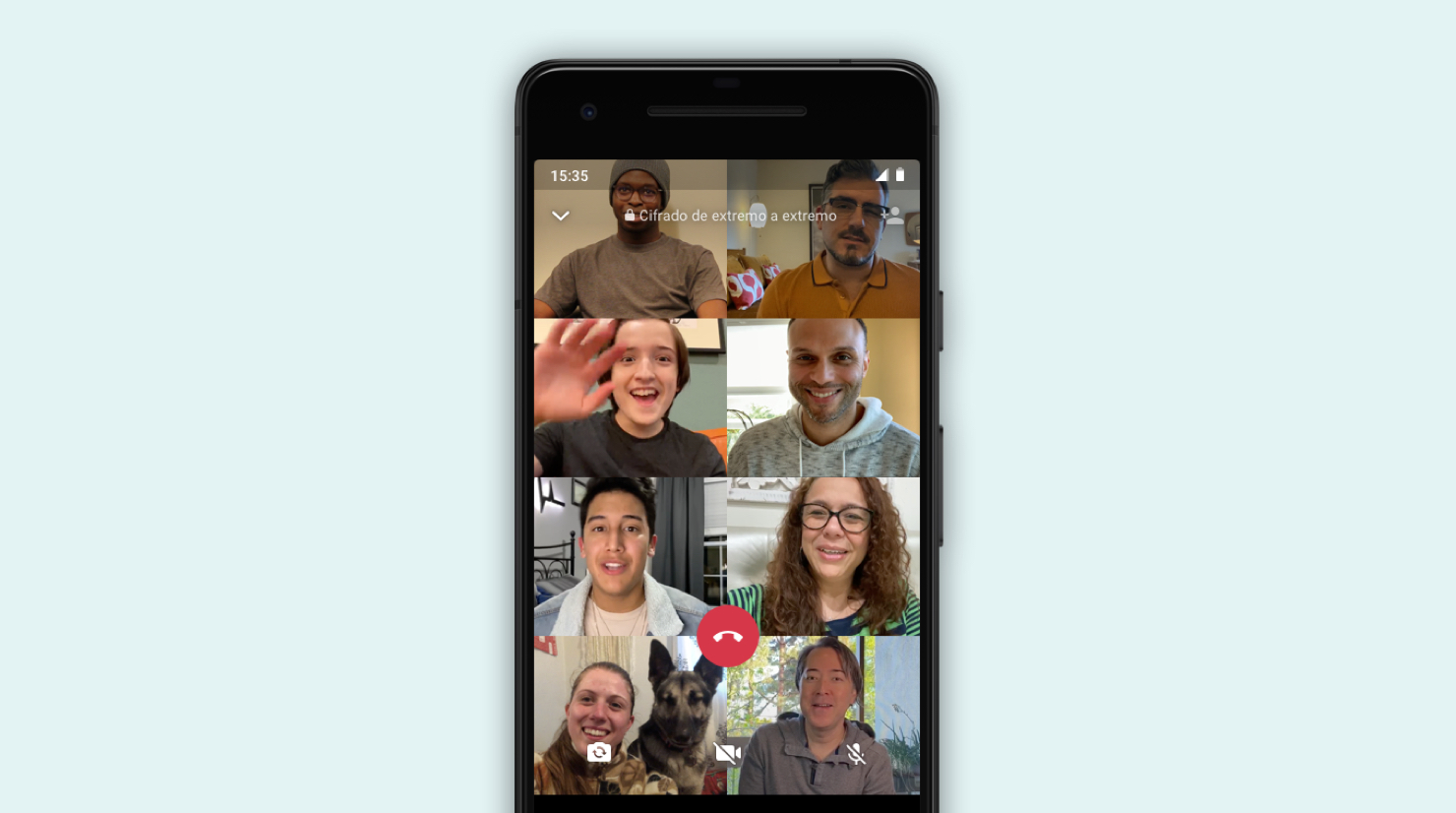 WhatsApp ganha função para videochamadas com a família inteira