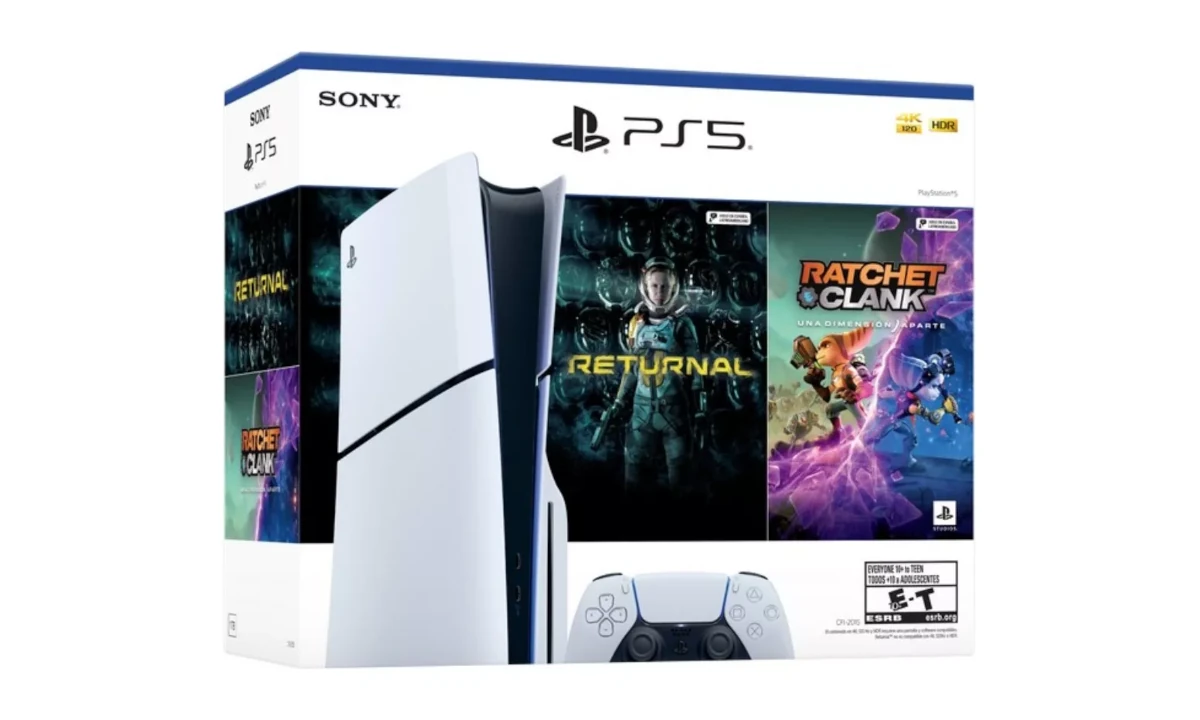 Hora de dar play na sua gameplay: PS5 Slim Standard + 2 games em oferta