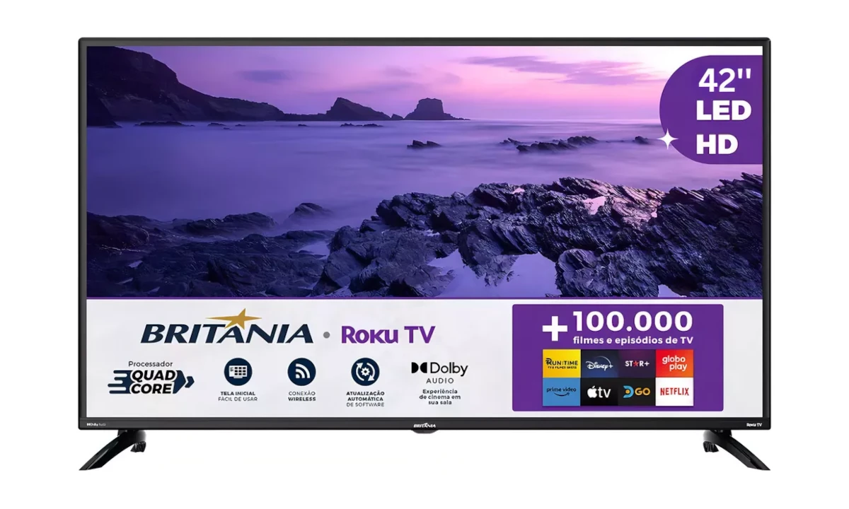 Olimpíadas está chegando: assista nesta TV Roku em oferta