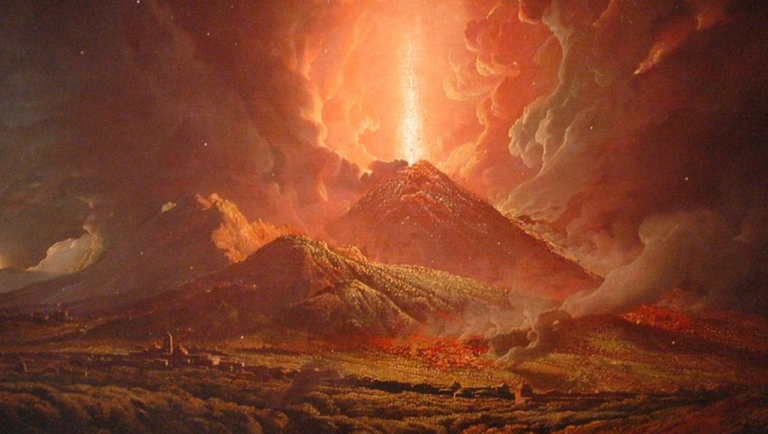 Erupção do Monte Vesúvio destruiu a cidade antiga de Pompeia