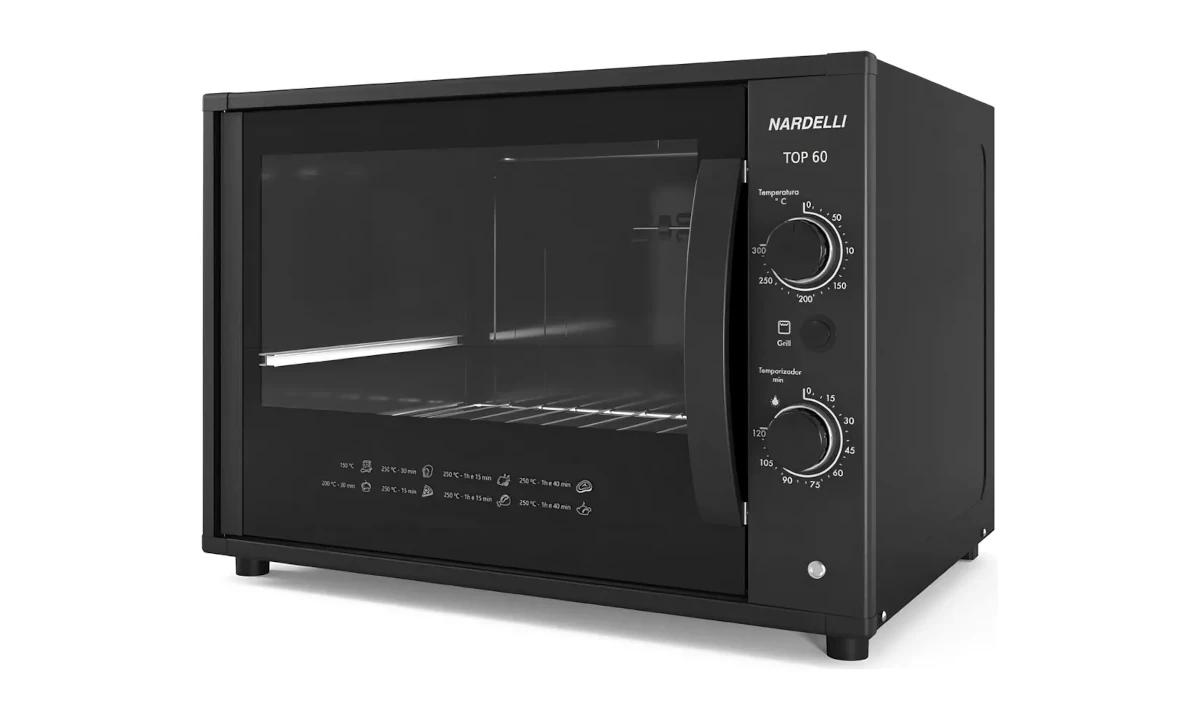 Economize no gás com este forno elétrico de bancada em oferta