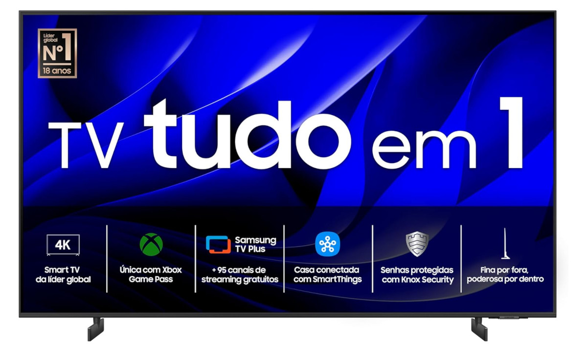 TV tudo em 1: aproveite o preço exclusivo da Smart TV que já vem com Xbox Game Pass