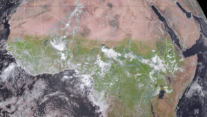 Imagens de satélites da NASA mostram área verde no deserto do Saara