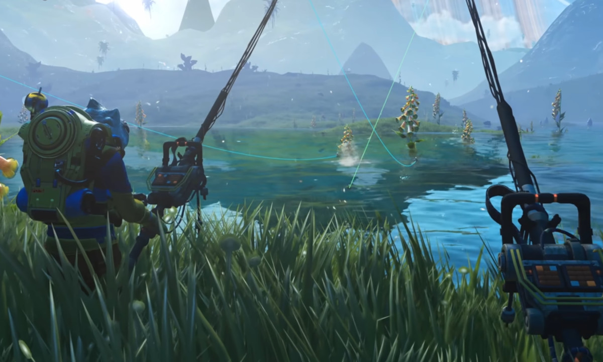 Nova atualização de “No Man’s Sky” inclui pesca de peixes alienígenas