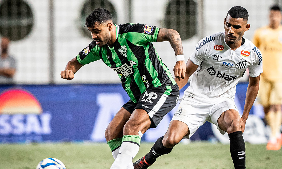 onde assistir santos x américa-mg