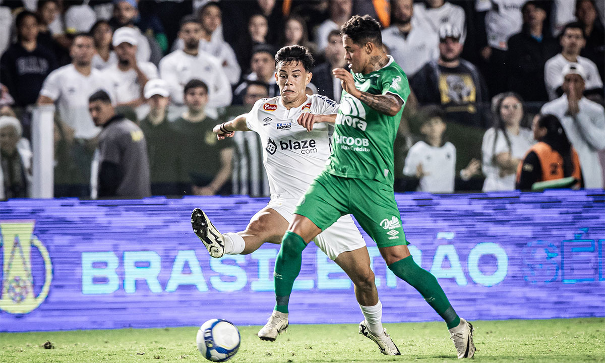 onde assistir santos x chapecoense