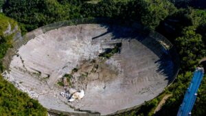 Novo relatório revela o que causou o colapso do Observatório de Arecibo