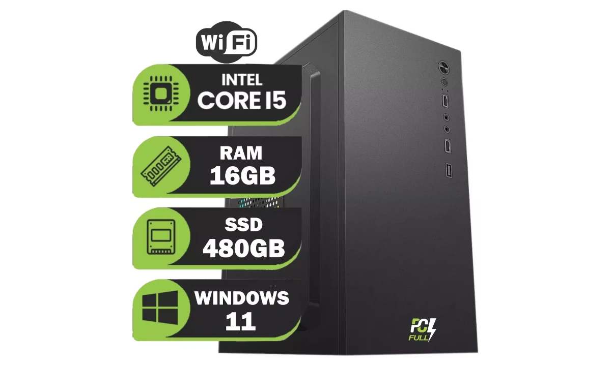 PC i5 com SSD de 480GB e 16GB de RAM sai agora 38% OFF