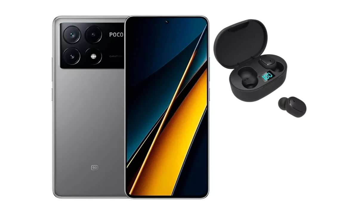 Vai perder esta? Poco X6 Pro 512 GB com fone de brinde sai agora 30% OFF