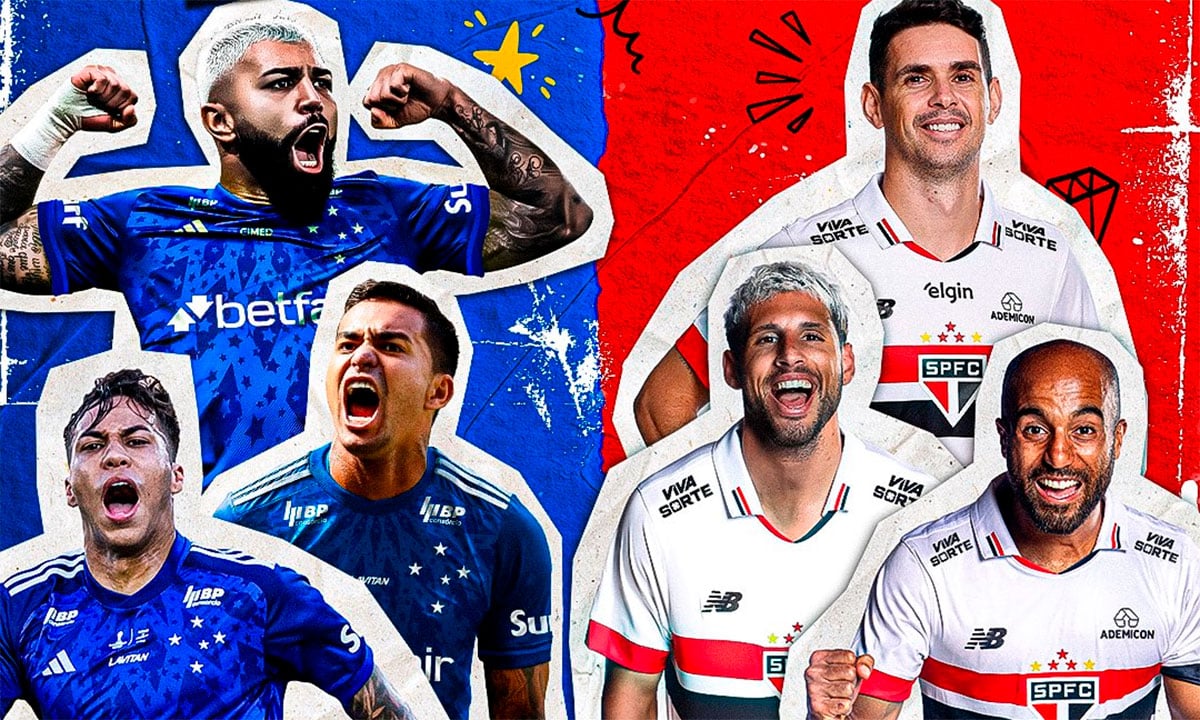 Cruzeiro x São Paulo: onde assistir ao amistoso na FC Series