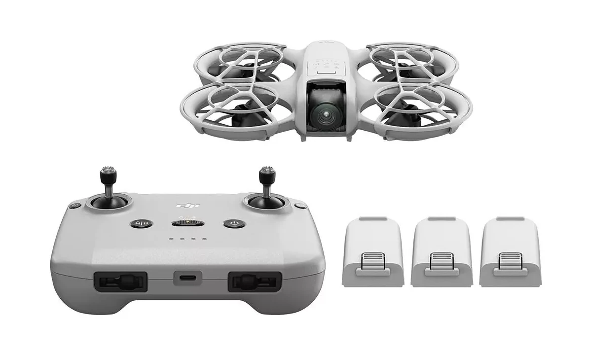 Drone DJI Neo que grava em 4K e vem com 3 baterias inteligentes sai 22% OFF