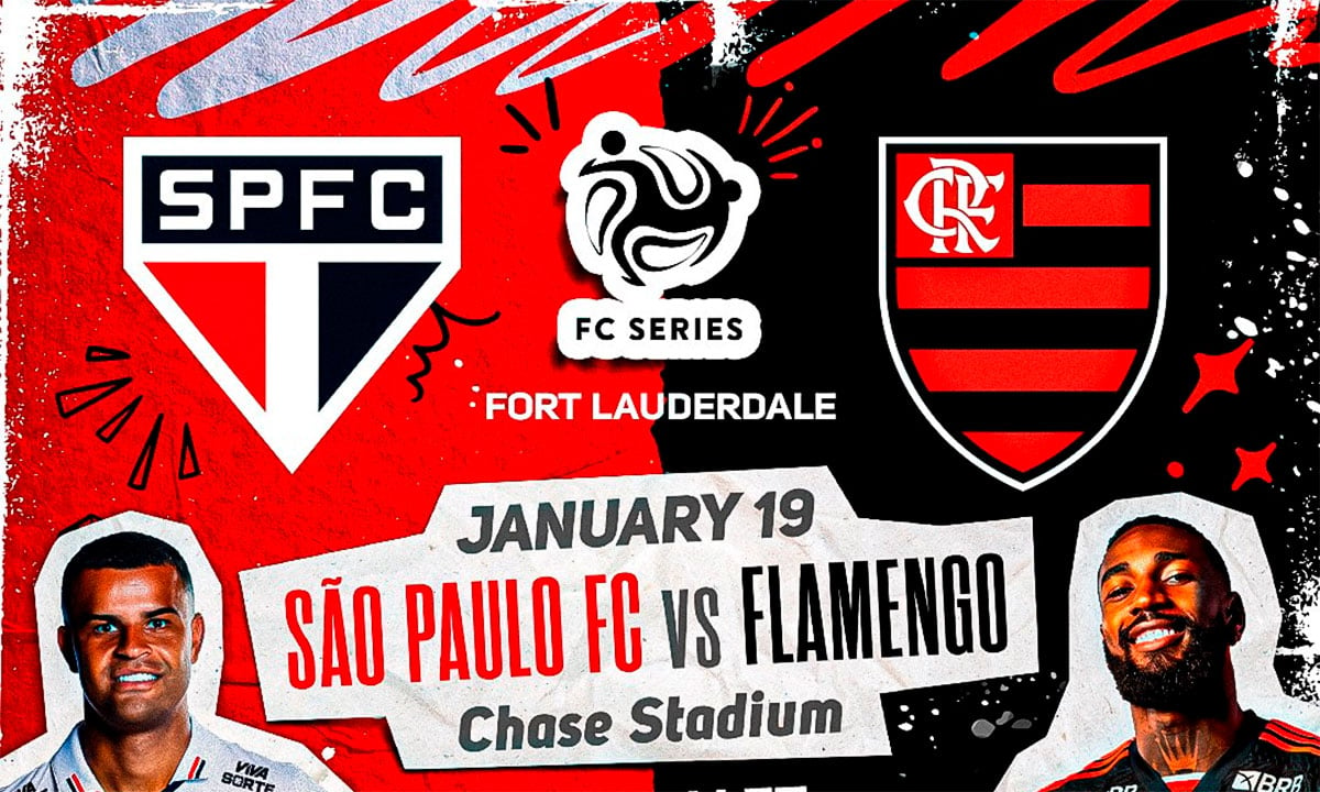 São Paulo x Flamengo: onde assistir ao amistoso da FC Series