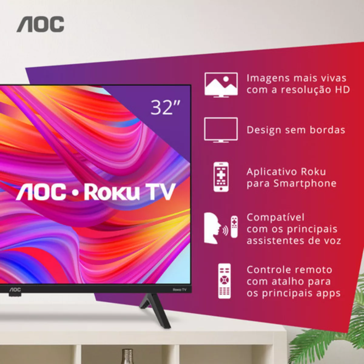 Smart TV 32 polegadas