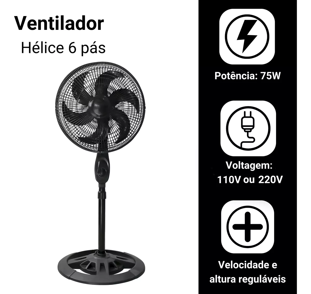 Ventilador de Chão